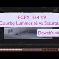 FCPX 10.4 #9 Courbe Lum vs Sat