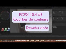 FCPX 10.4 #3 Courbes de couleurs